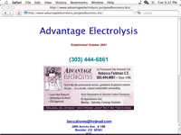 Advantage Electrolysis